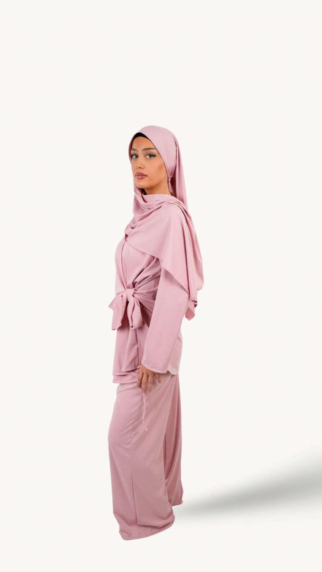 Knot Burkini - Blush Pink
