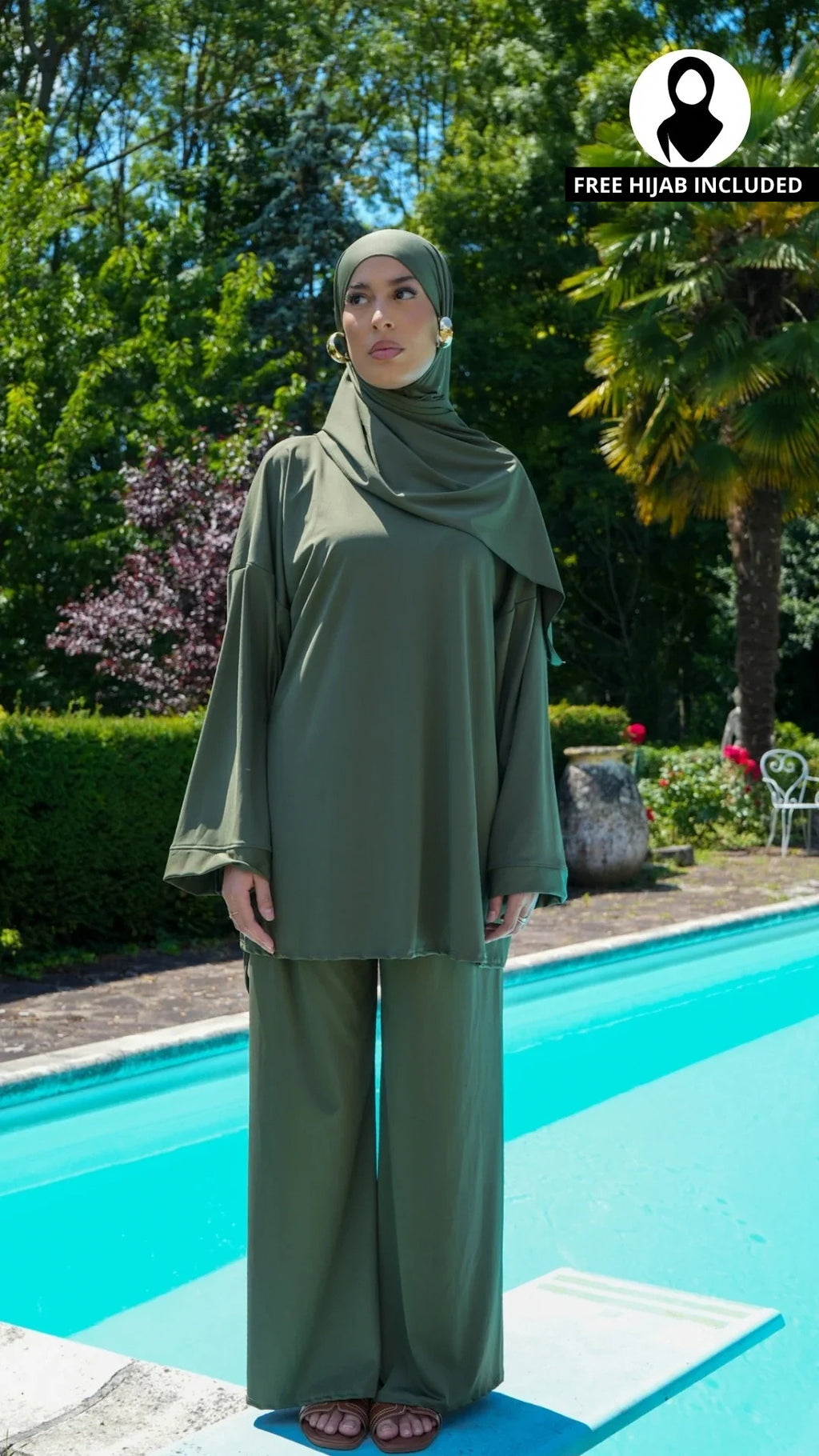 Classic Burkini - Khaki