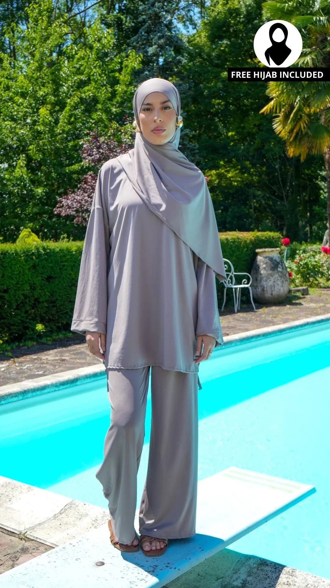 Classic Burkini - Taupe
